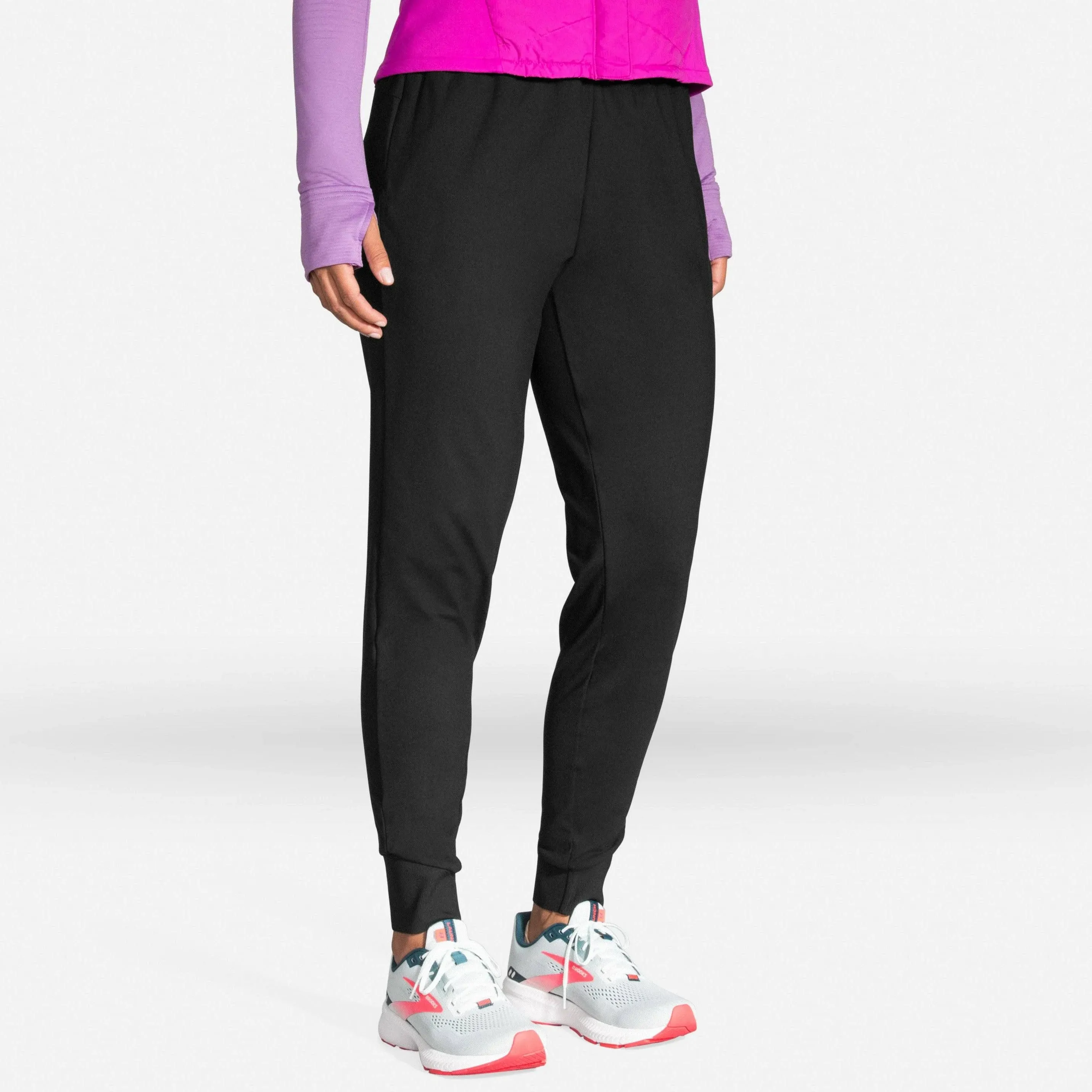 Brooks Momentum Thermal Pant - Women's , Color: Black',  Womens Clothing Size: Medium, Small  , Up to 38% Off and Blazin' Deal    w/ Free S&H   — 2 models