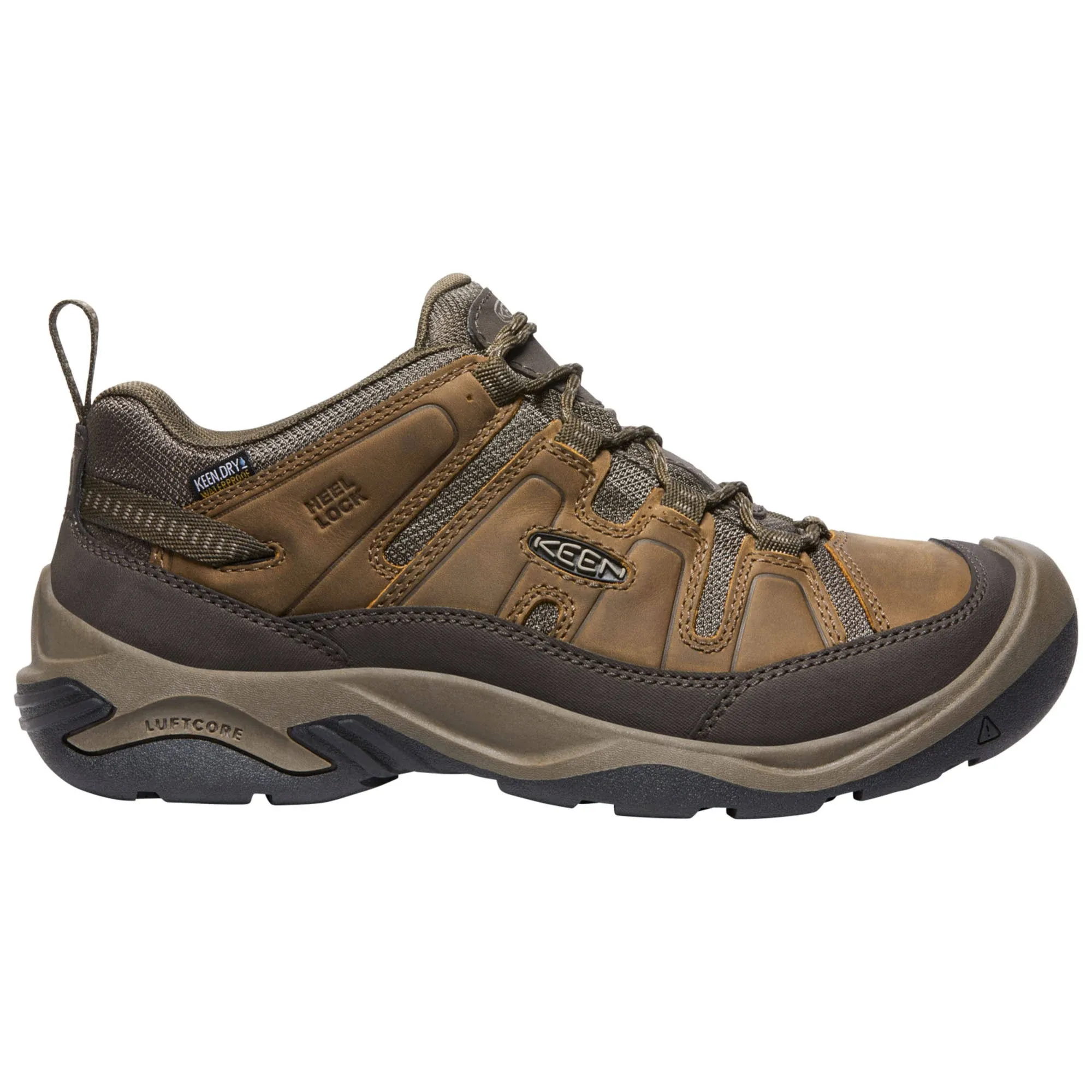 Keen Circadia Waterproof Shoe 11.5 , Shitake/Brindle (Men's)