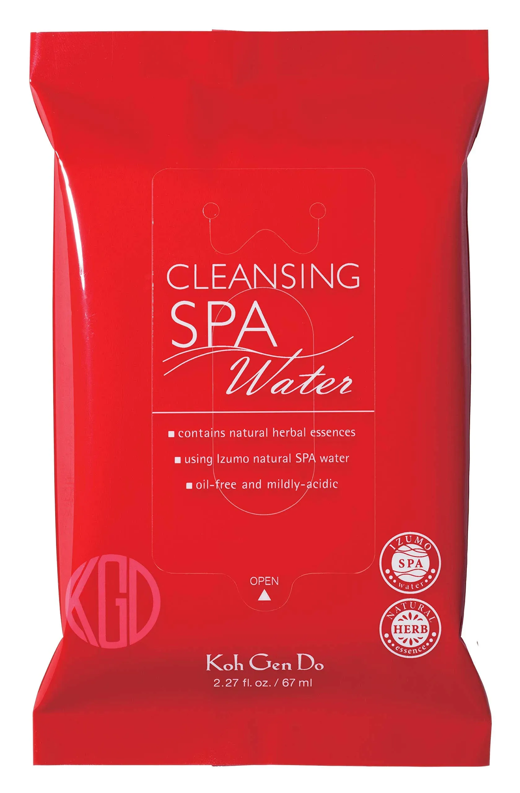 Koh Gen Do Cleansing Water Cloth Pack