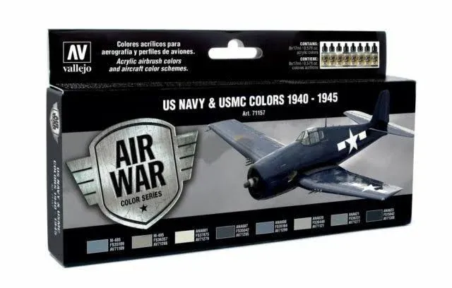 Vallejo WWII USN Aircraft Model Air Paint, 17ml