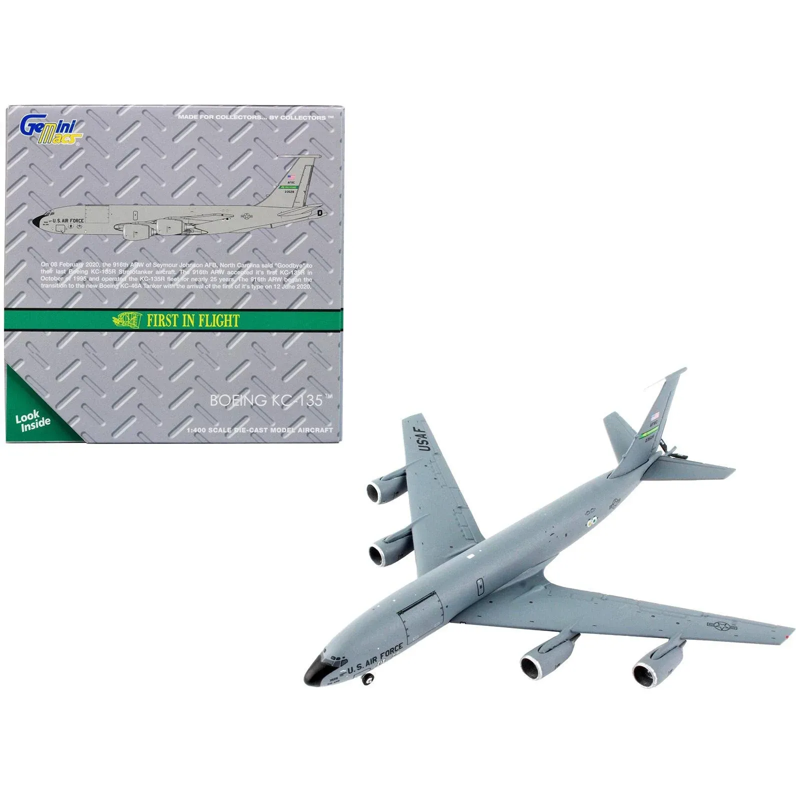 GeminiJets  U.S.AIR FORCE For BOEING KC-135R 62-3528 1/400 Plane Pre-built Model