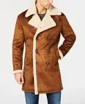 Cole Haan Men's Warm Faux Shearling Coat