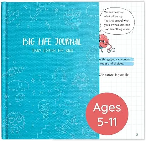 Big Life Journal - Daily Journal for Kids - A Growth Mindset Workbook for Children – Interactive Journal and Goal Planner for Kids – Daily Guided Journal for Children