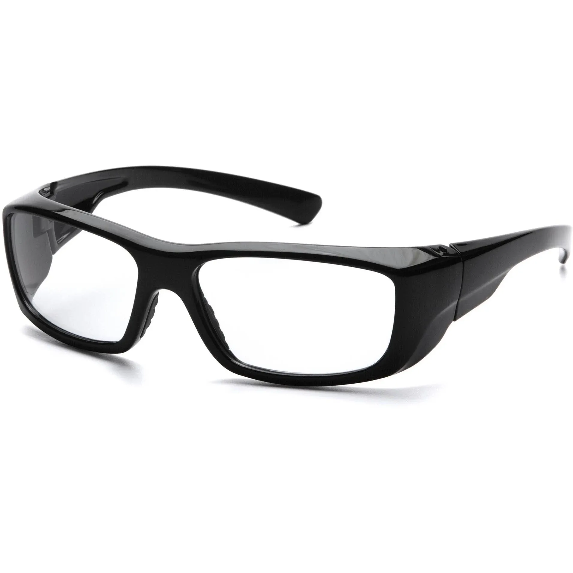 Pyramex Emerge Full Reader Safety Glasses SB7910D20 (3 Pair) (+2.0 Lens, Black Frame/Clear Lens)