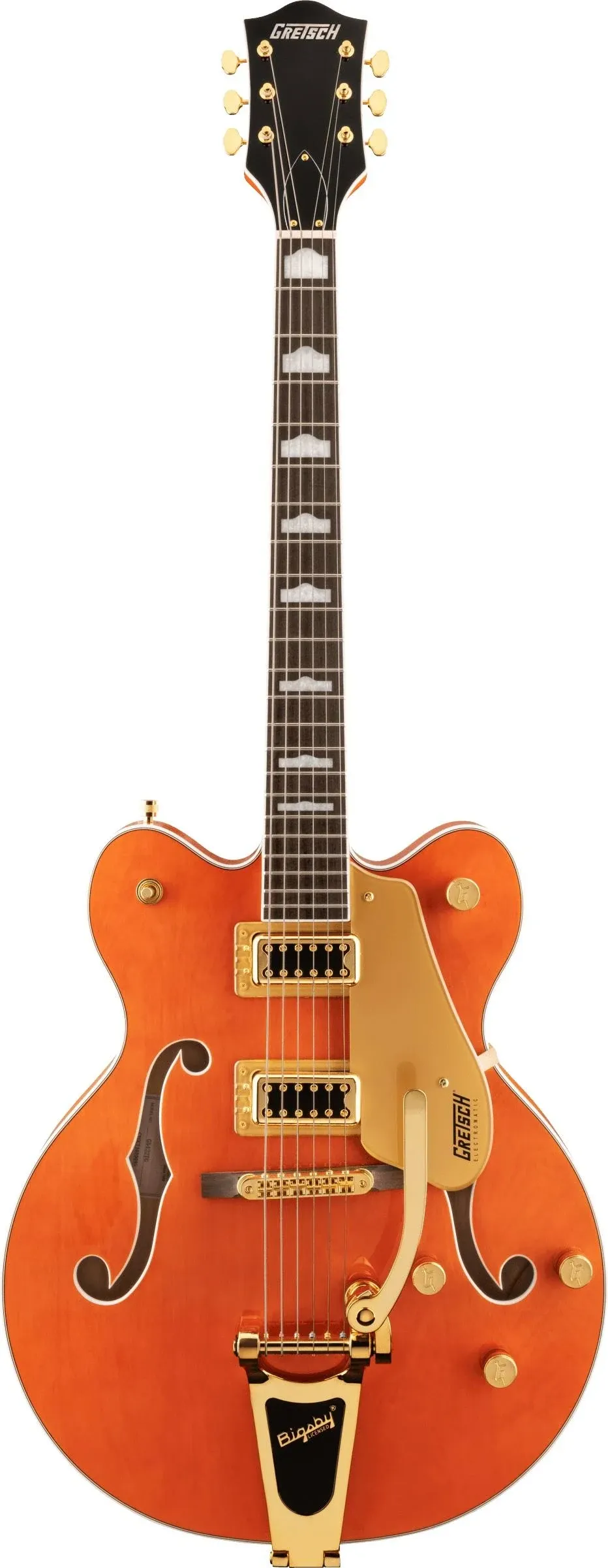 Gretsch G5422TG Electromatic Classic Hollow Body Double Cut with Bigsby Orange Stain