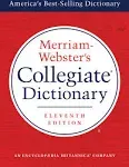 Merriam-Webster's Collegiate Dictionary, 11th Edition, Jacketed Hardcover, Indexed