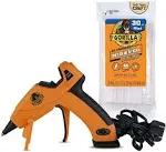 Gorilla Dual Temp Mini Hot Glue Gun Kit with 30 Hot Glue Sticks, 1 Pack - Glue Gun + 30 Sticks