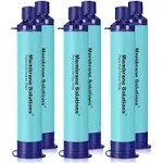 Membrane Solutions Portable Water Filter Straw Filtration Straw Purifier Survival Gear