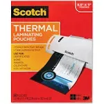 Scotch Thermal Laminating Pouches