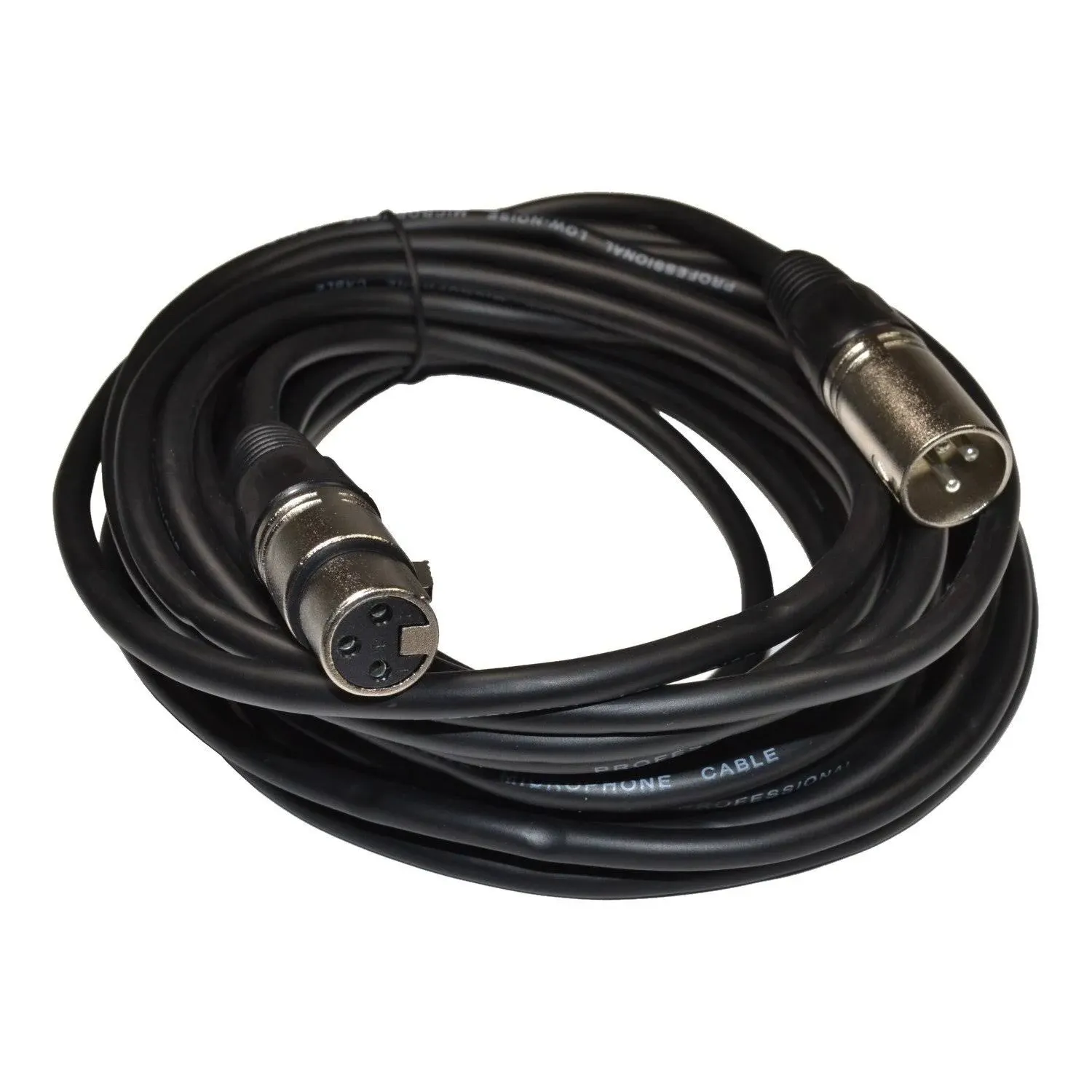 Hqrp 3-Pin XLR M to XLR F Cable for Shure SM86, SM58 Microphones