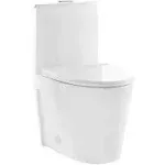 Swiss Madison St. Tropez One-Piece Elongated Toilet Vortex Dual-Flush 1.1/1.6 GPF - SM-1T254