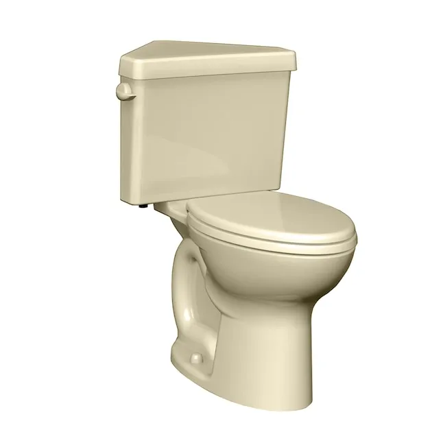 American Standard Cadet 3 Bone Elongated Chair Height 2-piece Toilet 12-in Rough-In 1.6-GPF