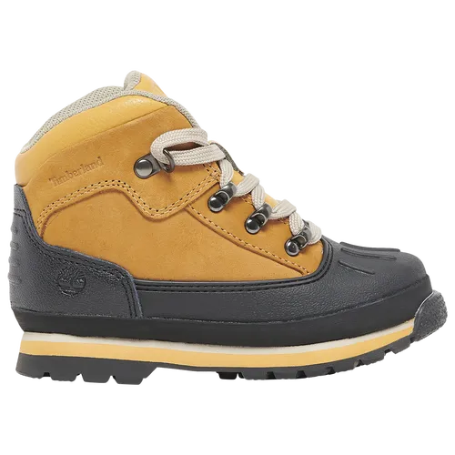 Kids' Boys  Euro Hiker Shell Toe Boots In Wheat Nubuck/wheat