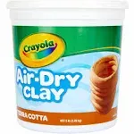 Crayola 5 lbs Air-Dry Clay, Terra Cotta