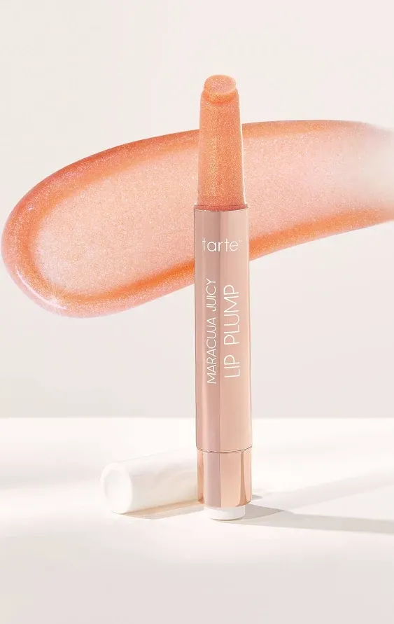 Tarte Maracuja Juicy Lip Plump Shimmer Glass - Peach