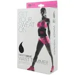 Sweet Sweat Waist Trimmer, by Sports Research - Sweat Band to Cut Water Weight