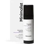 Minimalist 2% Retinoid Anti Aging Night Cream for Wrinkles & Fine Lines | Improves Skin Elasticity, Stimulates Collagen Production for Radiant & Glowing Skin | 1 Fl Oz / 30 ml