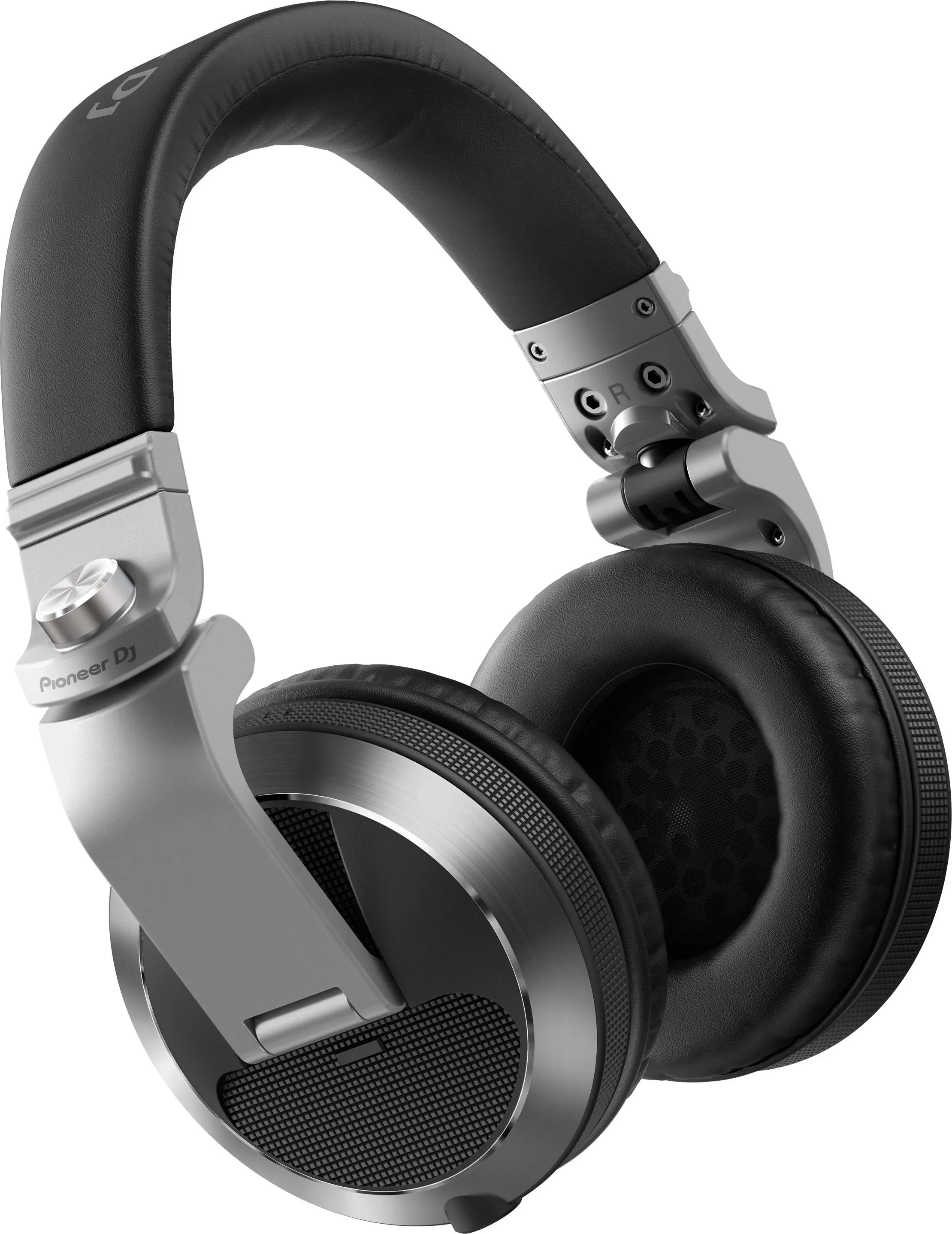 Pioneer HDJ-X7-S Over-Ear DJ Headphones, Silver