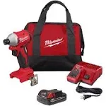 Milwaukee Compact Brushless 1/4" Hex Impact Driver Kit