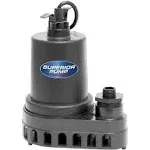 Superior Pump 91570 0.5 HP Submersible Utility Pump