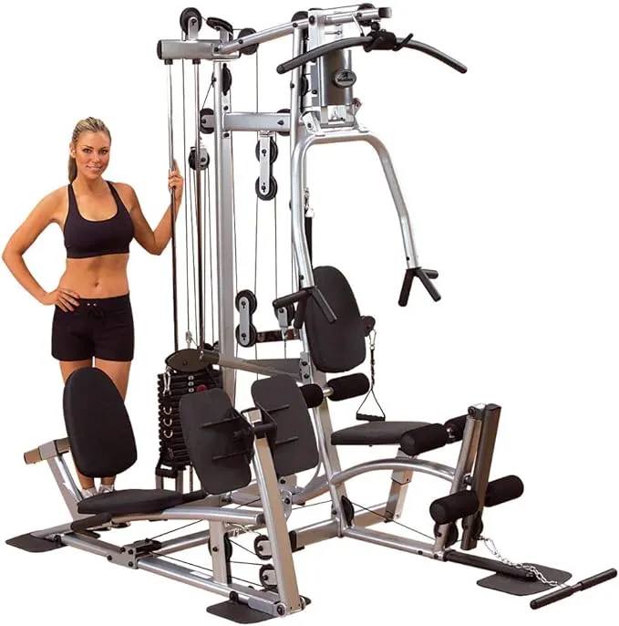 Body-Solid Powerline P2LPX210 Home Gym Equipment with Leg Press Silver / Black