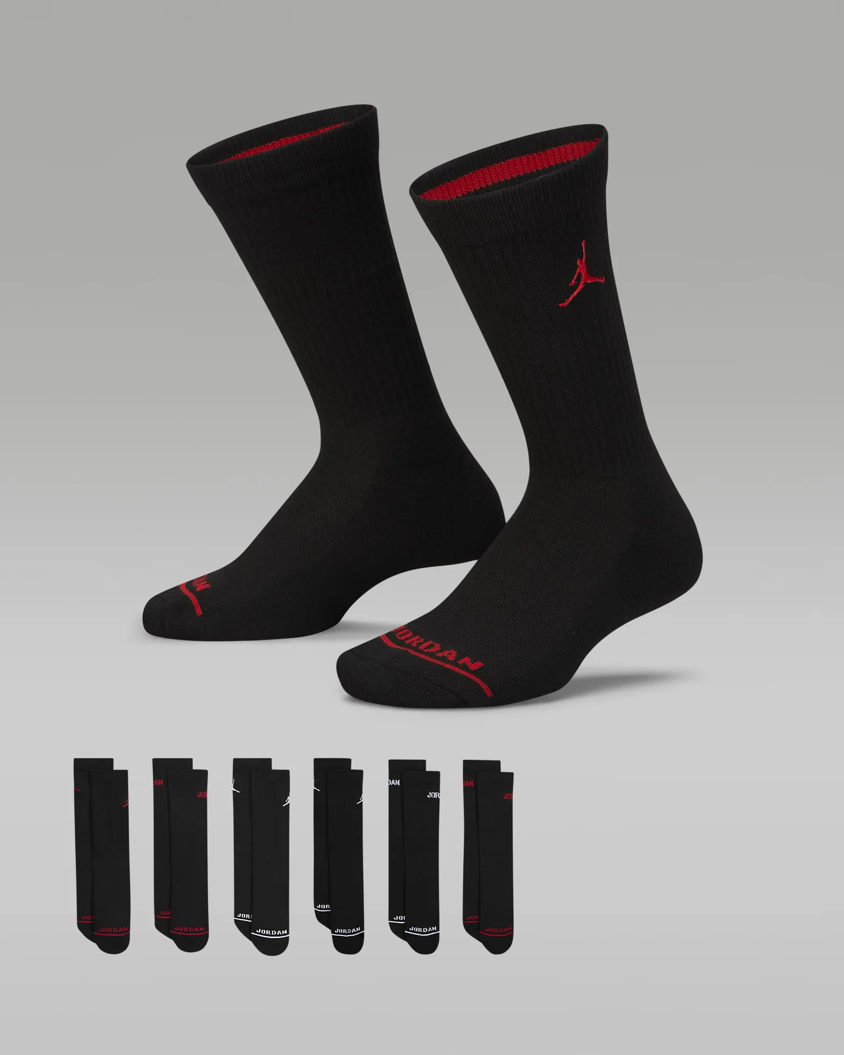 Jordan Legend  Kids' Crew Socks (6 Pairs)