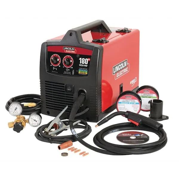 180 Amp Weld-Pak 180i Multi-Process Stick/MIG/Flux-Core/TIG, 120V or 230V with TIG Welding Accessories