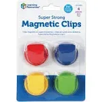 Learning Resources Super Strong Magnetic Clips Set