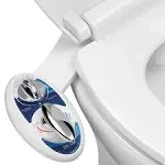 Luxe Bidet Neo 320 Dual Nozzle Self-Cleaning Hot-and-Cold Bidet Attachment Blue