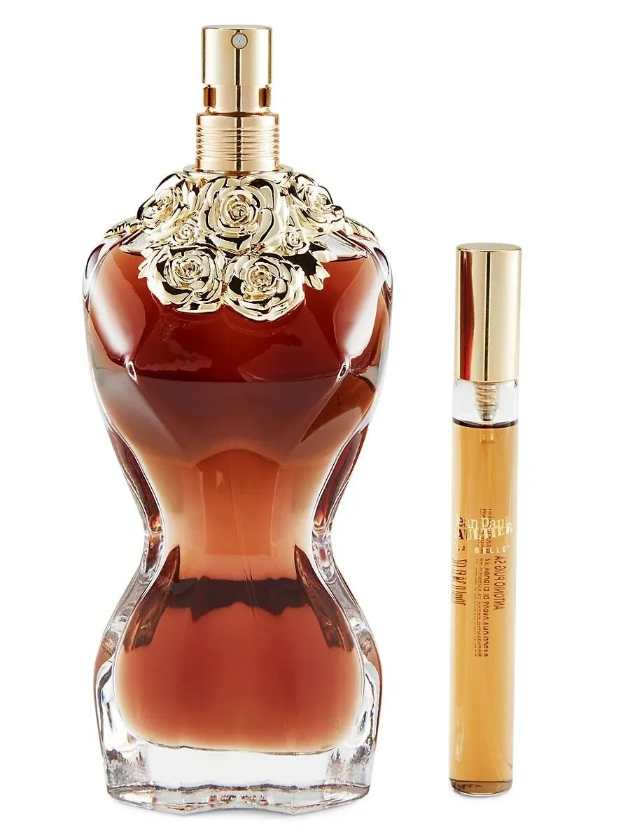 Jean Paul Gaultier La Belle for Women 2 Piece Set Includes: 3.4 oz Eau de Parfum Spray + 0.34 oz Eau de Parfum Spray