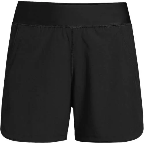 Lands' End Women's 5" Quick Dry Swim Shorts with Panty