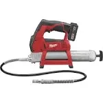 Milwaukee 2446-21XC M12 12V Lithium-Ion Cordless Grease Gun Kit (3.0Ah)