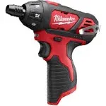 Milwaukee 2401-22 M12 Cordless Screwdriver Kit