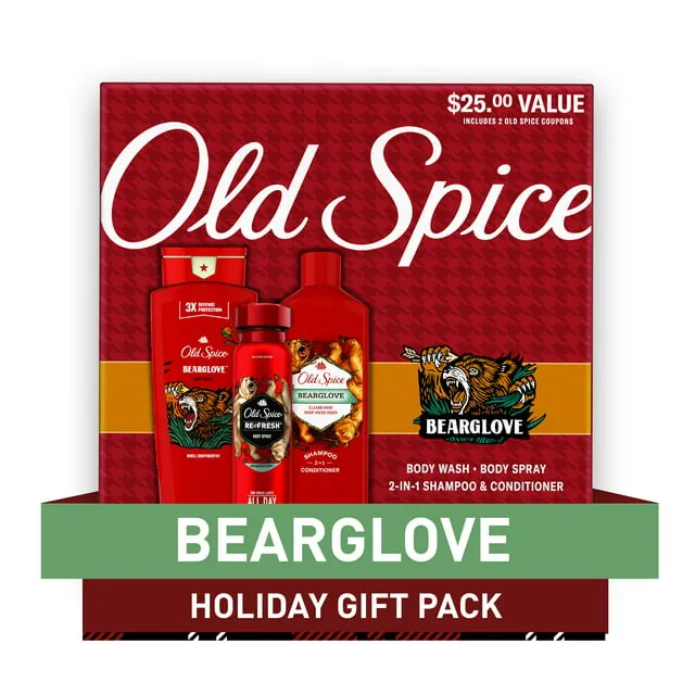 Old Spice Bearglove Holiday Gift Pack