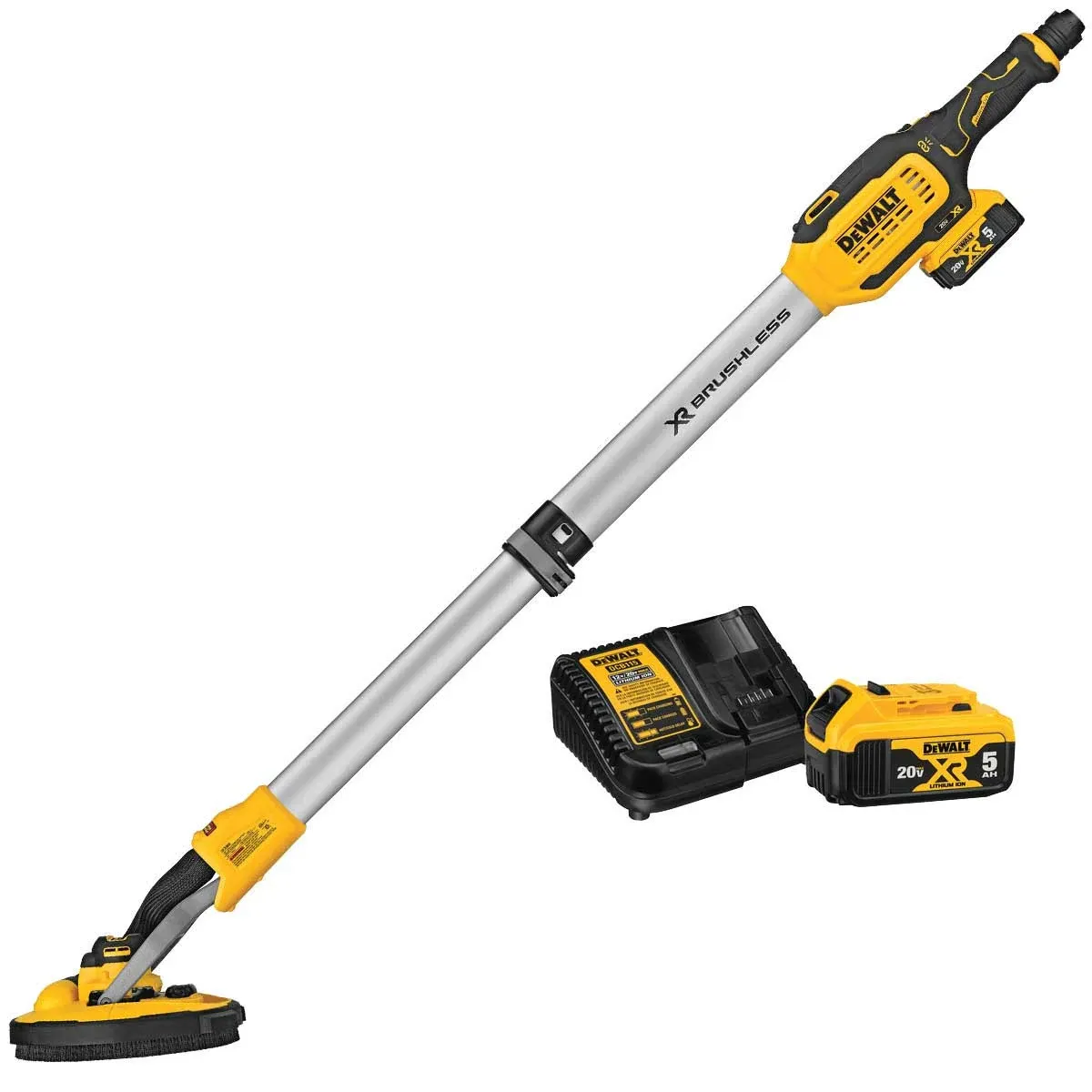 DeWalt DCE800P2 20V MAX Cordless Drywall Sander Kit