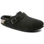 Birkenstock Women's Boston Shearling Clogs, Black