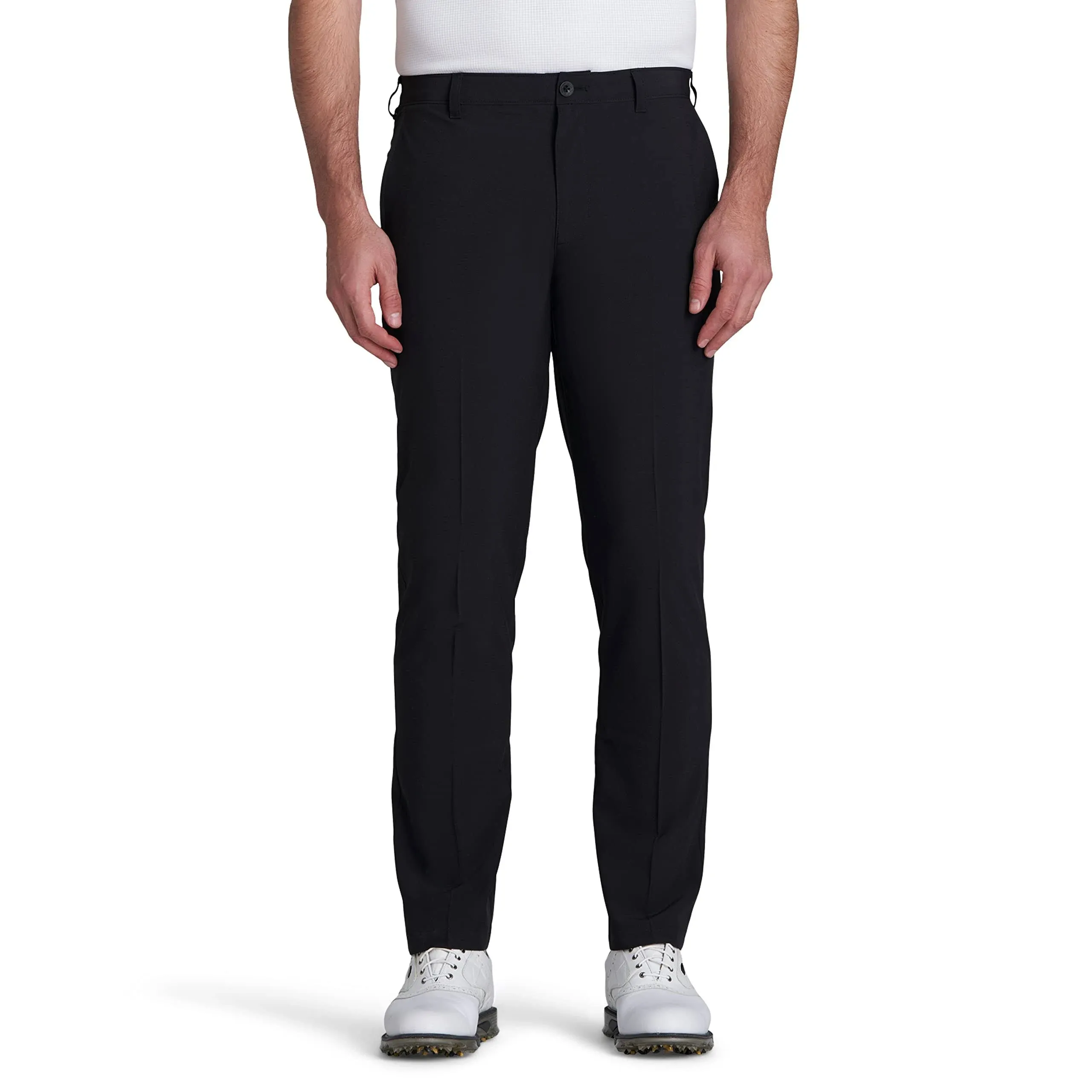 IZOD Men's Golf Swingflex Straight-fit Flat-Front Pants