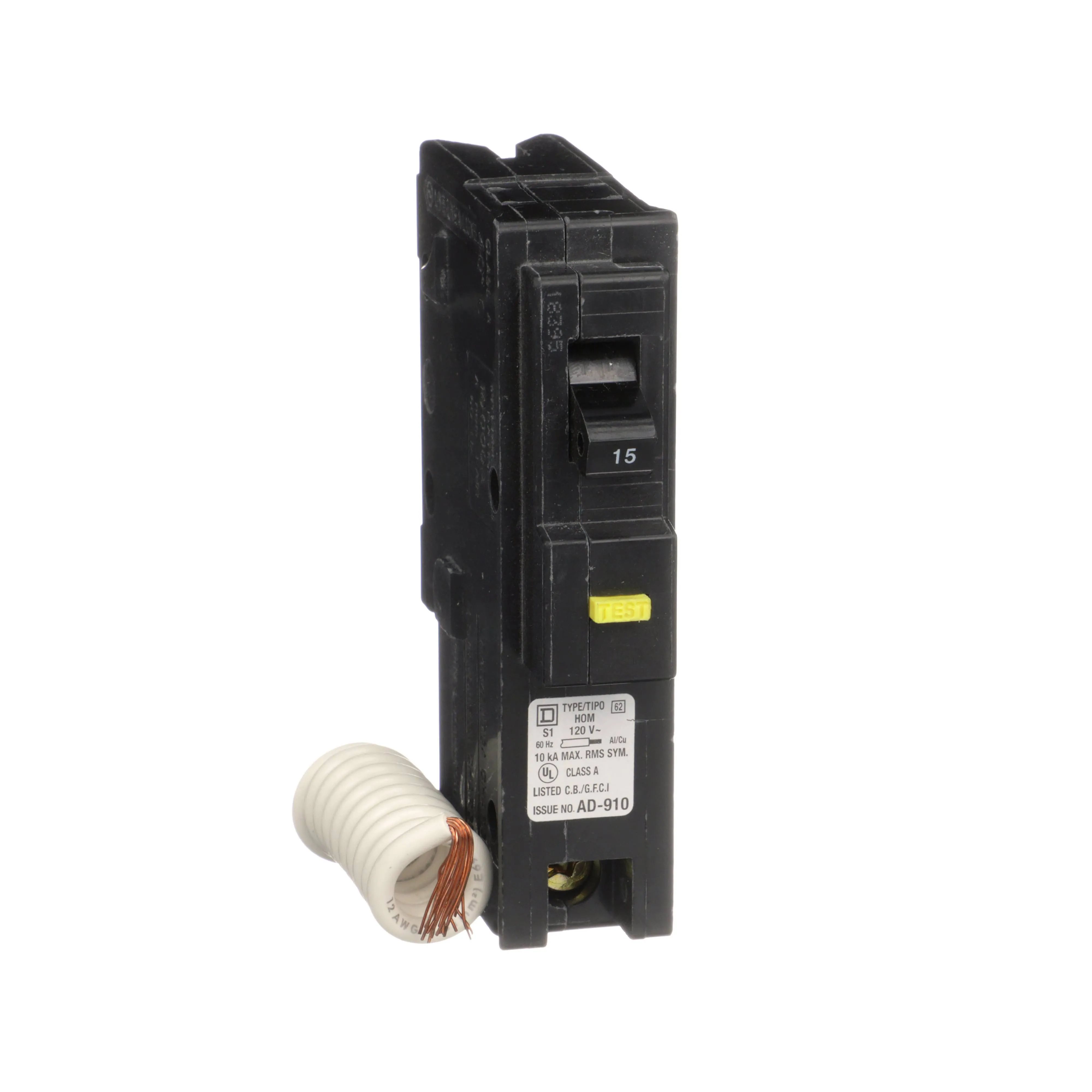 Square D HOM115AFI Miniature Circuit Breaker