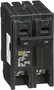 Square D - HOM290CP Homeline 90-Amp Two-Pole Circuit Breaker