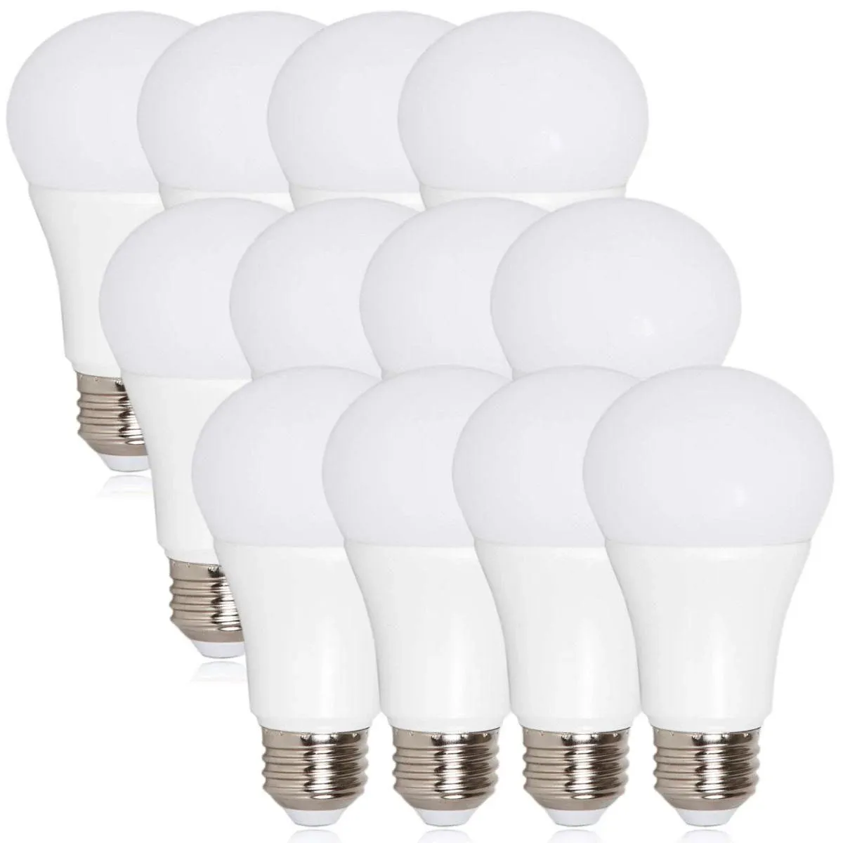 Maxxima LED A19 - 800 Lumens 60 Watt Equivalent Light Bulb Set - 5000K Daylight ...