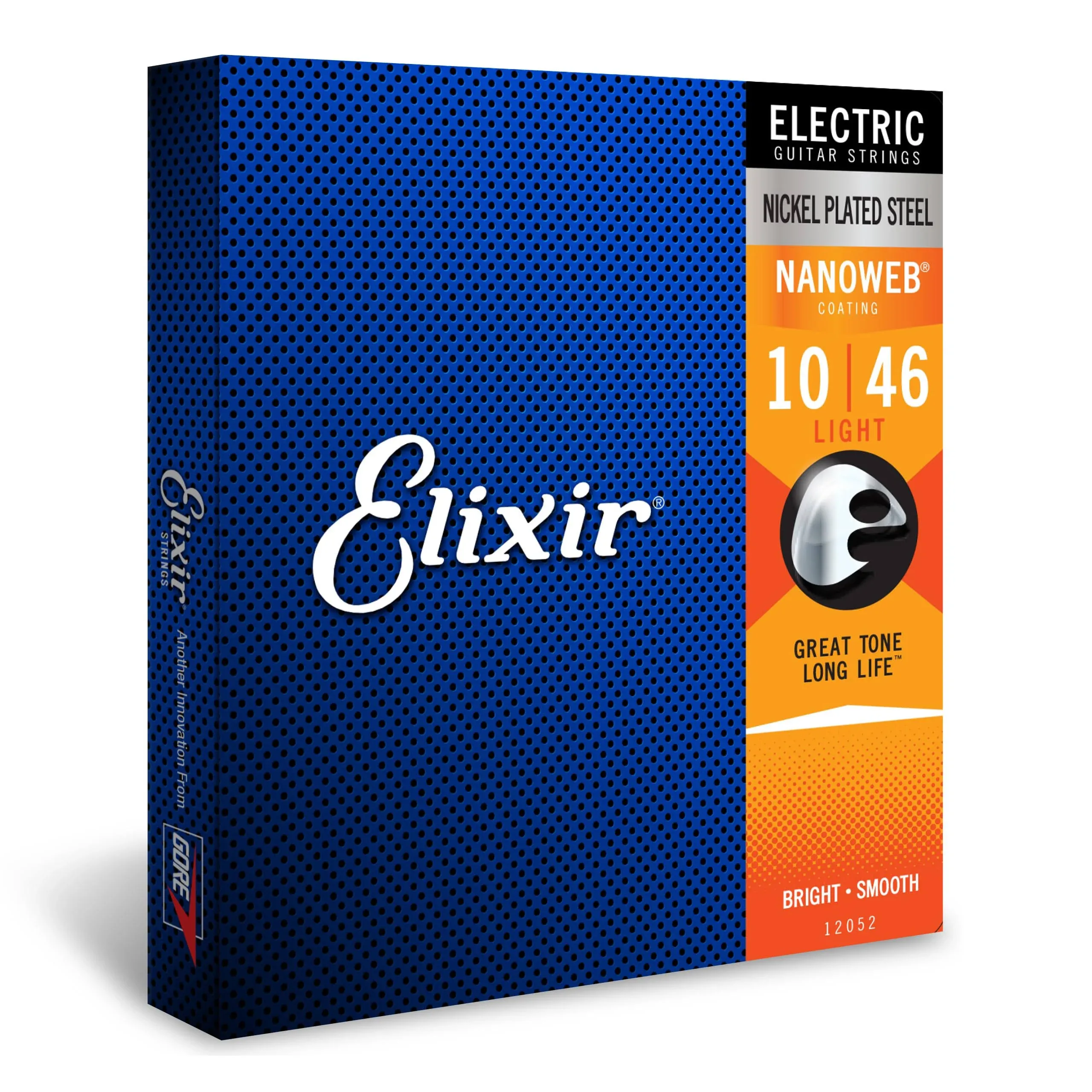 Elixir Light Nanoweb Electric Guitar Strings