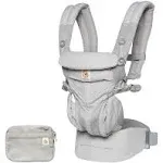 Ergobaby Omni 360 All Carry Positions Breathable Baby Carrier for Newborn to Toddler - Onyx Black 7-45lb