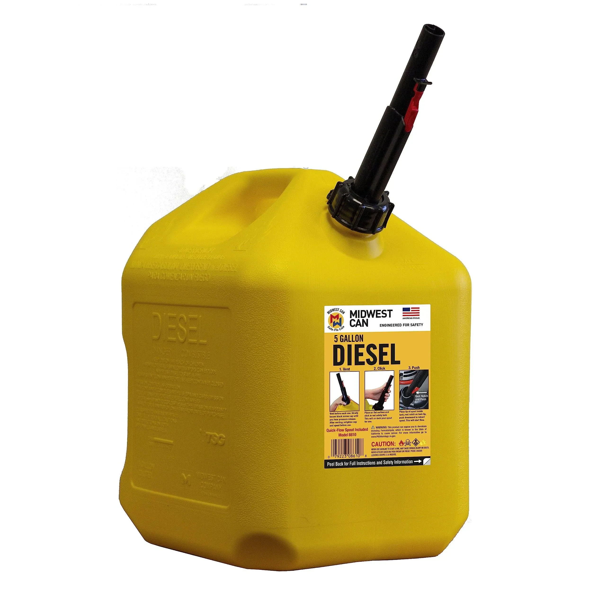 Midwest Can 5 Gallon Diesel Can