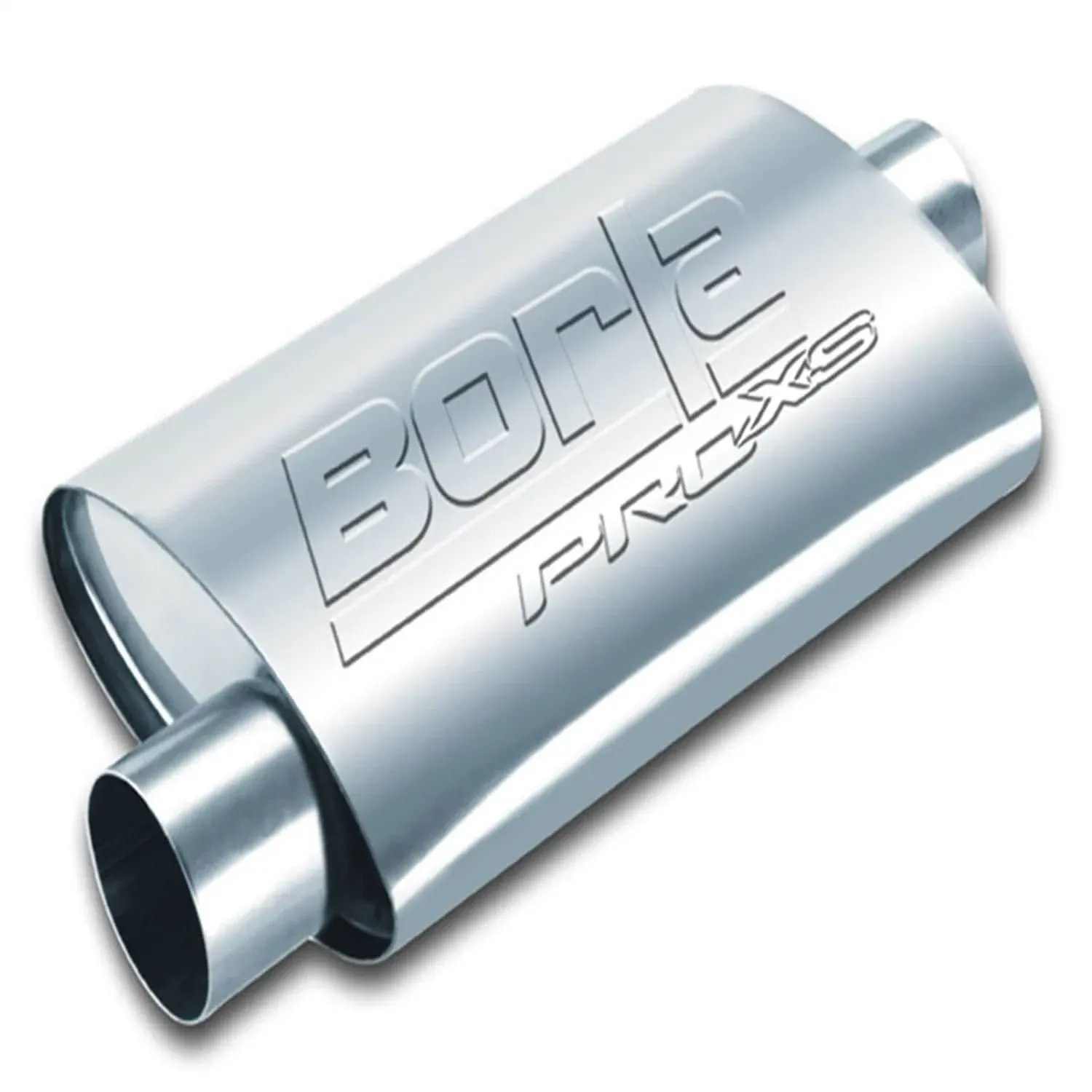 Borla Center/Offset Proxs Muffler - 2.5" Offset/Center 14"X4.25"X7.88" Universal Part. Reversible Design For Installation Flexibility.