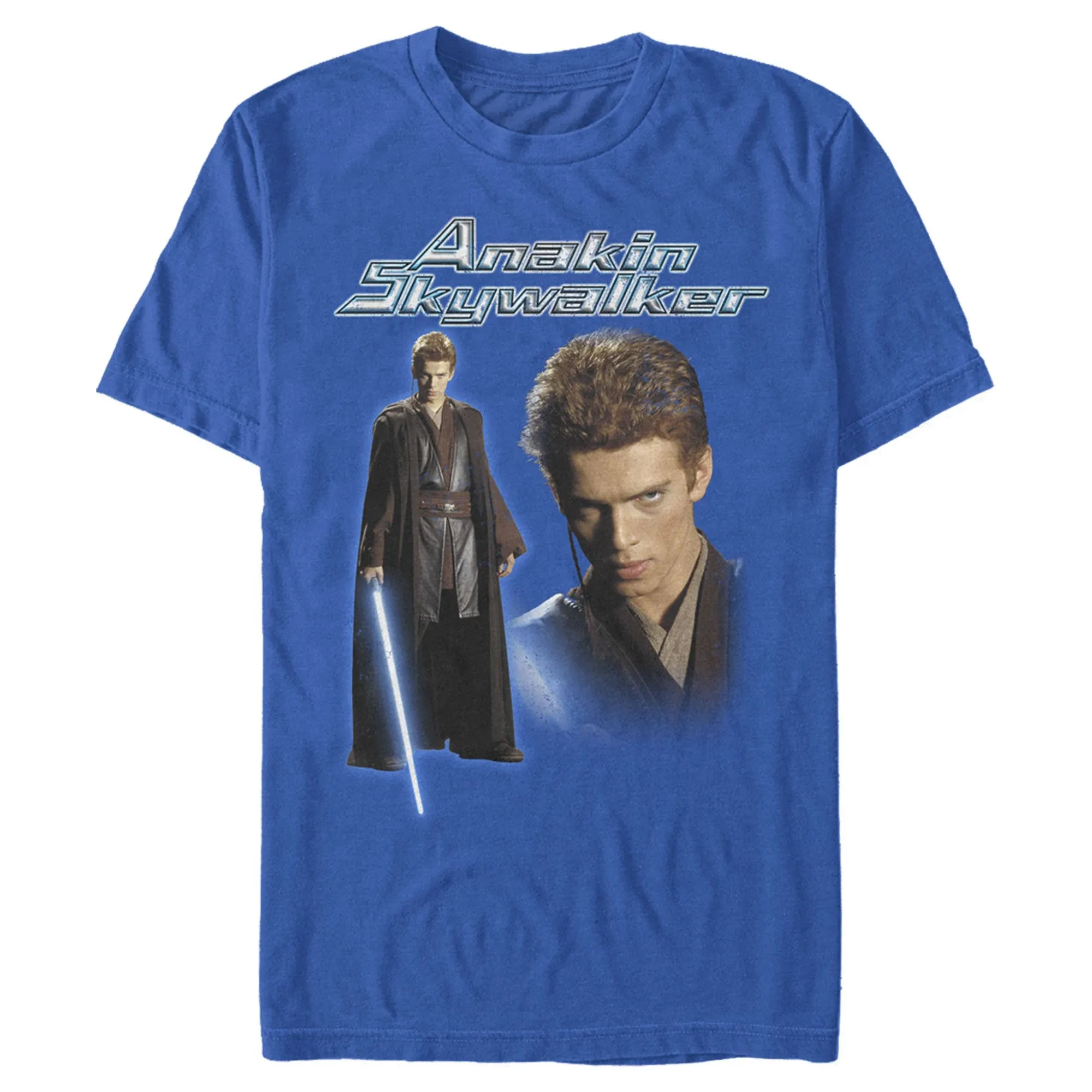 Star Wars Anakin Skywalker Lightsaber Men's T-Shirt