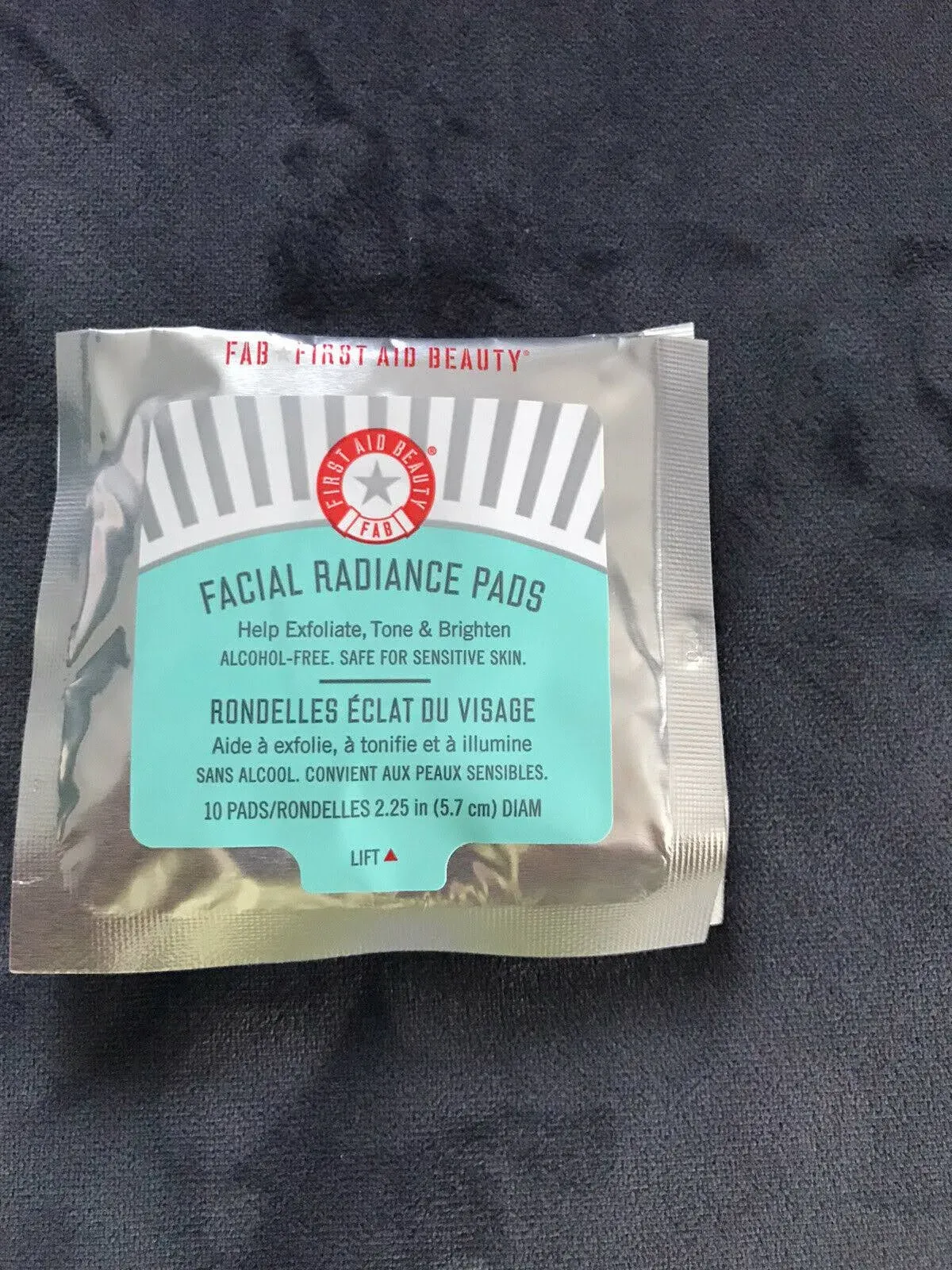 Fab First Aid Beauty Facial Radiance Pads x 10 Brand New