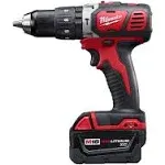 Milwaukee 2607-22 - M18 1/2" Compact Hammer Drill/Driver Kit