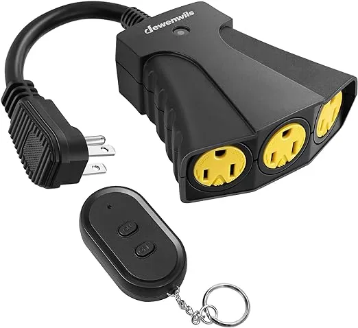 DEWENWILS Outdoor Indoor Remote Control Outlet