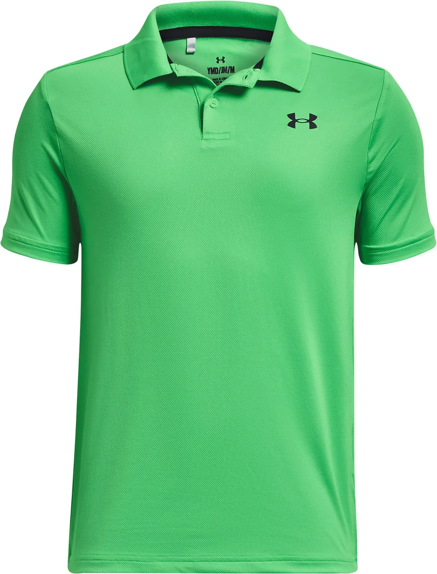 Under Armour Boys' Performance Polo - Green, YMD