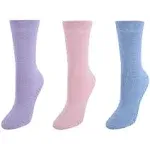 New Gripjoy Women&#039;s Crew Socks with Grips (Pack of 3)